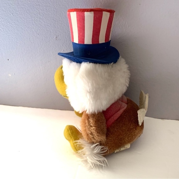 Sam The Olympic Eagle Vintage Stuffed Animal 1980 - Picture 6 of 13